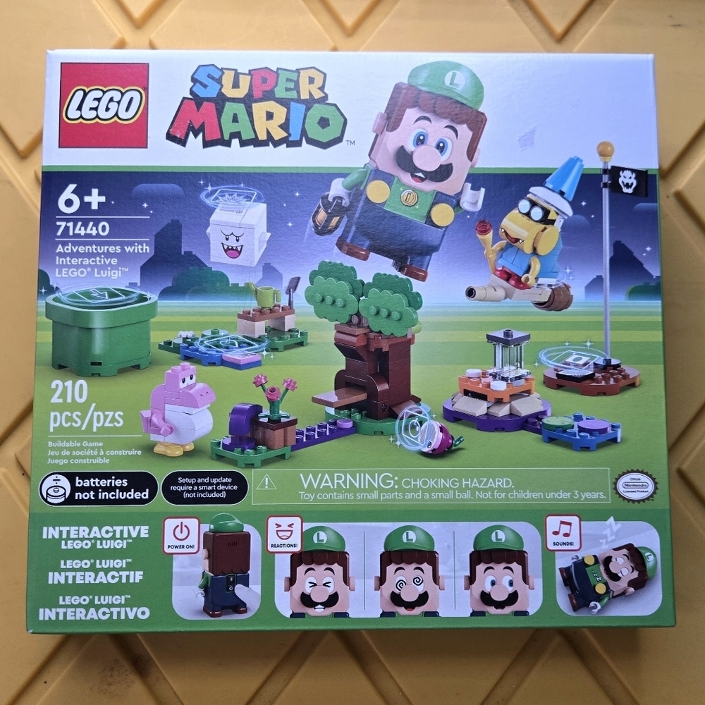 NEW LEGO Super Mario Luigi Interactive Set